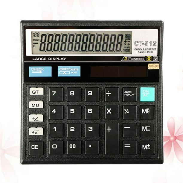 Calculatrice financière pratique Calculatrice comptable Calculatrice de  bureau pratique pour l'école de bureau