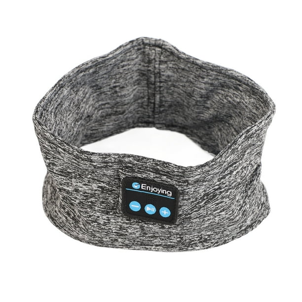 Auriculares con diadema, auriculares estéreo portátiles para música deportiva, auriculares para dormir, auriculares para dormir, diadema BT diseñada a medida