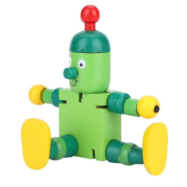 Robot Toys,Personalidad Lindo Robot De Madera Niños Robot De Madera Juguetes Niños Robot Juguetes Diseño Fácil De Usar