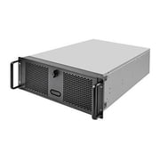 4U rackmount server chassis with 3x 5.25 drive bays, 8 x 3.5,1X2.5 in the bottom of left side, 1 x 2.5(support up to 9.5mm) or 1xSlim ODD(12.7mm)