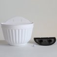 thumbnail image 3 of Coofit 2PCS Hanging Flower Pot Decorative Hanging Plant Pot Planter Pot with Hook, 3 of 4