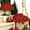 4 Kadlawus Under $5!, variant on Kadlawus Under $5 ! Poinsettia Christmas Flower Artificial Silk Floral Arrangement Vase Centerpiece Home Decor Festive Party Decoration