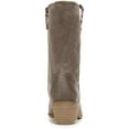 thumbnail image 3 of Dr. Scholl's Shoes Womens Layla Block Heel Side Zip Mid-Calf Boots, 3 of 3
