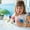 White, variant on RyanK Clearance Fans Usb Charging Cartoon Desktop Fan Desk Surface Solid Color Fan Dormitory Home Three-speed Small Table Fan