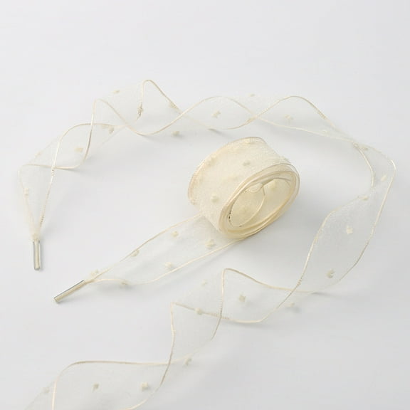 2Pairs Satin Ribbon Shoe Laces: 1"  Wide Colorful Velvet Flower Snow Yarn Shoelaces for Women - 47 inch / 120CM