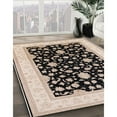 thumbnail image 3 of Ahgly Company Machine Washable Indoor Rectangle Industrial Modern Deep Peach Orange Area Rugs, 2' x 3', 3 of 7