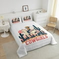 thumbnail image 3 of Erosebridal Cowgirl Comforter Set King Size,West Comforter,Western Bedding Set,Duvet Set Room Decor Quilt Set,With 2 Pillow Cases, 3 of 6