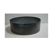 PD Metals Steel Campfire Fire Ring Solid Design - Unpainted - Large 48 d x 12 h