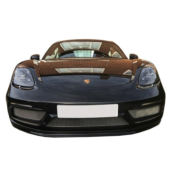 Porsche 718 Boxster / Cayman GTS - Front Grill Set - Silver Finish (2018 - )