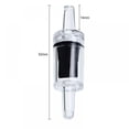 thumbnail image 4 of One Way Check Valve CO2 Counter Check Valve for Anti-Backflow Non-Return Air CO2 Line Retention Oxygen Increasing Pump Accessories by AMAZING FASHION,10 Pcs, 4 of 6