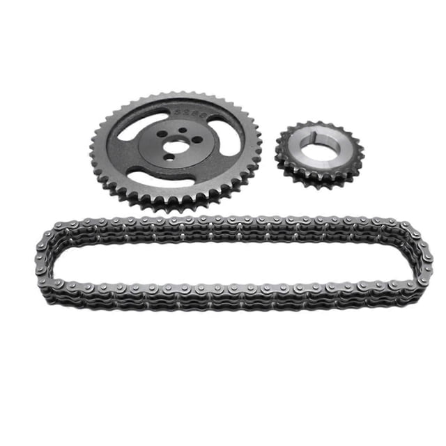 Car Timing Chain Double Gear Timing Chain Set for Chevrolet SBC Small Block Engine 5.7L 283 305 327