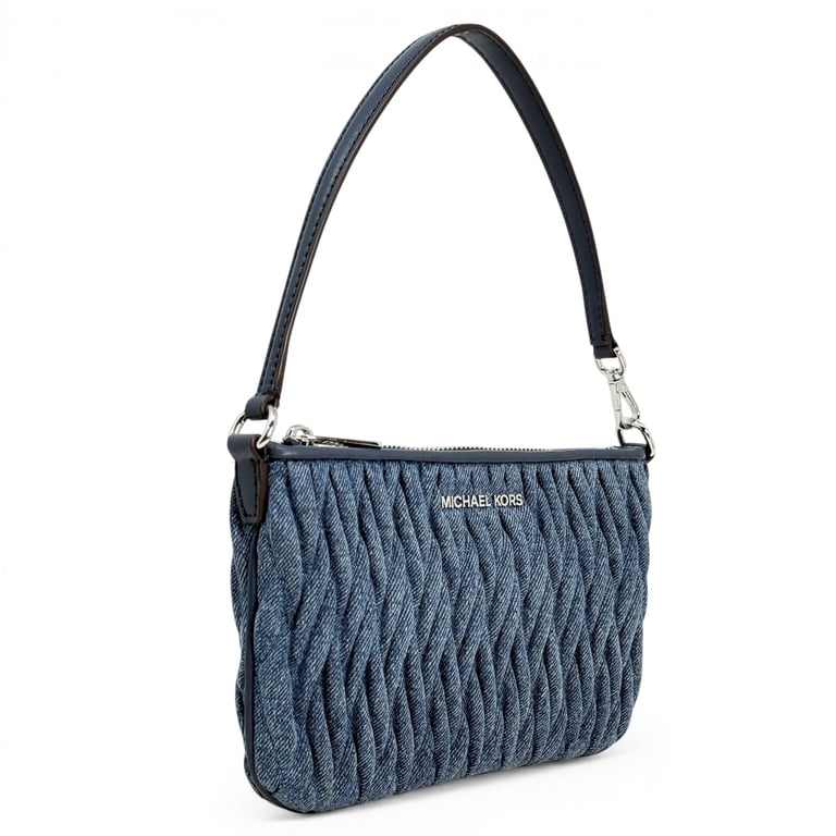 Michael Kors Women's Jet Set Travel Small Denim Convertible