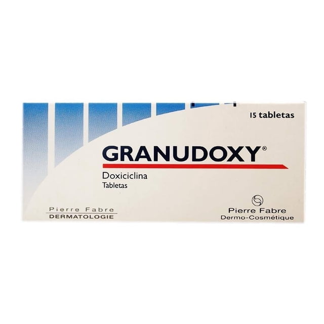 Granudoxy tabletas 15 pzas de 100 mg c/u