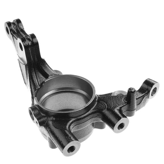 Detroit Axle - Front Right Steering Knuckle for 2010-2013 Kia Forte, Passenger Side Steering Knuckle Assembly 2011 2012 Replacement