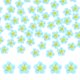 thumbnail image 1 of Uxcell Paquete de 50 Flores de Resina, Flores de Plumeria Artificiales de 0.79 pulgadas/2 cm con Respaldo Plano para Manualidades/Vestidos/Bodas [Azul], 1 of 6