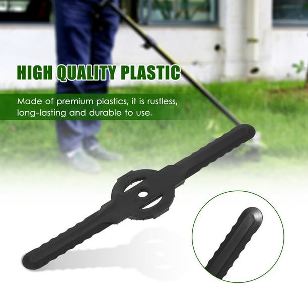 Lawn Mower Blade Grass Cutter Grass Trimmer Weeder Blade Replacement Mower Accessory for Garden Agriculture Use 5PCS Pack