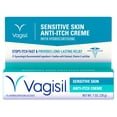 thumbnail image 3 of (3 pack) Vagisil Sensitive Skin Anti-Itch Cream for Women, with Hydrocortisone, Helps relieve Yeast Infection Irritation, Soothes & Cools, 1oz, 3 of 8