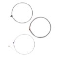 thumbnail image 3 of Nickel Plated Wound Strings, Clear Sound Oxidation Resistant Electric Guitar String Easy Installation  for Stringed Instrument, 3 of 7