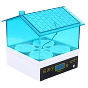 Outoloxit Incubate for Hatching Eggs 4 Eggs Incubate with Automatic Temoperature&Humidity Control Incubate for Chickens Ducks Quail Birds, Blue
