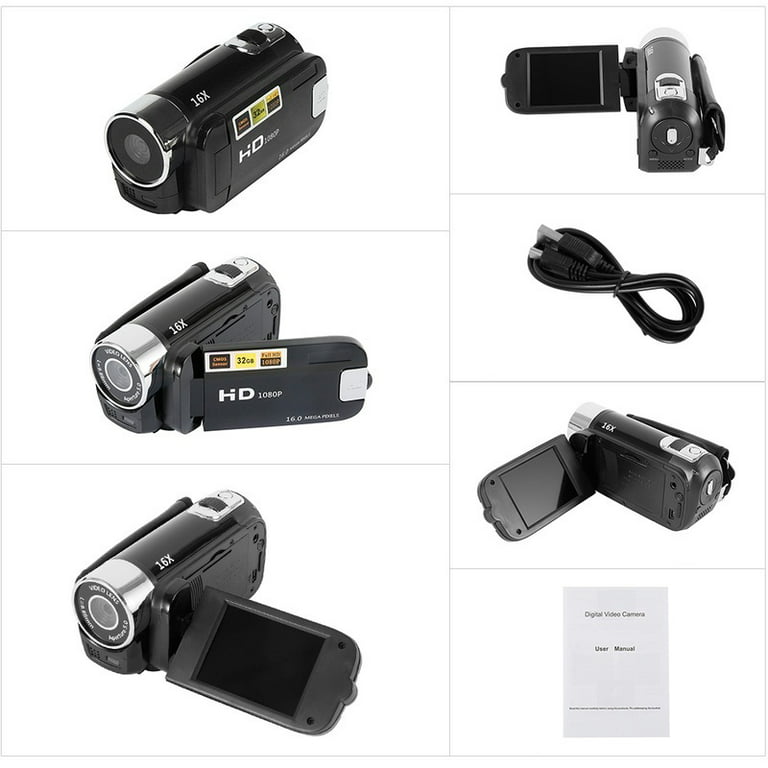 HOTBEST Full HD 16X ZOOM Digital Video Camcorder Camera DV Video Camera DVR -