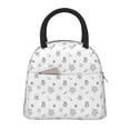 thumbnail image 2 of Haiem Hand Drawn Turtle Printed Lunch Bag Women, Lunch Box Lunch Bag for Women, Small Leakproof Cute Lunch Tote Large Capacity Reusable Insulated Cooler Lunch Container, 2 of 6