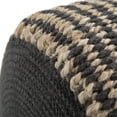 thumbnail image 2 of Simpli Home Larissa Boho Round Braided Pouf in Natural Jute, 2 of 7