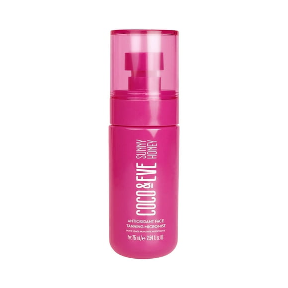 Microbruma bronceadora antioxidante Coco & Eve. Bruma facial autobronceadora sin sol con antioxidantes que potencian la hidrataci&#2013265923