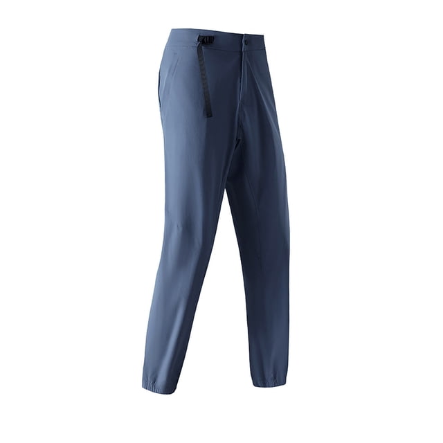 hotojiny Pantalon de Pluie pour Homme Imperméable Coupe-Vent Léger Extérieur Extensible Pantalon de Pluie pour Pêche Golf Travail Randonnée