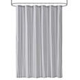 thumbnail image 3 of Mainstays 15-Piece Black Stripe Bath Accessory Set, Black/White, 3 of 7
