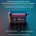thumbnail image 3 of G40 In-Ear BT Earphones with Stereo Sound Sport Earbuds with LED-Digital Display Touch-Control Headphones with HD Call Compatible with iOS Android, 3 of 6