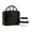 Black Feline Fine, variant on Bloomington Lunch Bag For Women - Insulated Large Box Work With Containers  Leak-resistant Stain-resistant Zipper Closure Black Feline Fine