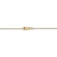 thumbnail image 3 of The Black Bow 0.8mm, 14k Yellow Gold, Diamond Cut Cable Chain Necklace, 30 Inch, 3 of 8