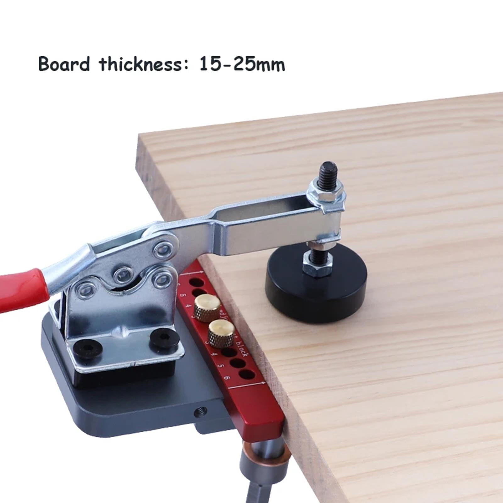 Nishiyuenyi 35mm Concealed Door Hinge Jig Drilling Guide Adjustable Hinge Jig Drilling Hole