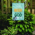 thumbnail image 2 of Beer is Proof God Loves You Garden Flag, 2 of 3