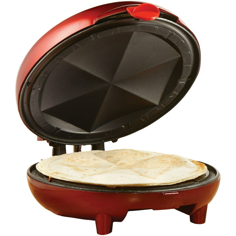 Brentwood Appliances TS-120 8-inch Quesadilla Maker, Red