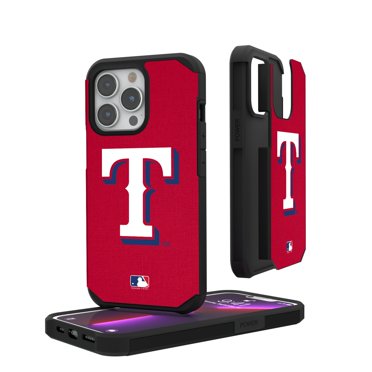 Texas Rangers Red iPhone Solid Design Rugged Case