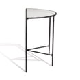 thumbnail image 6 of SAFAVIEH Couture Jessa Glam Metal Console Table, Black/White, 6 of 13