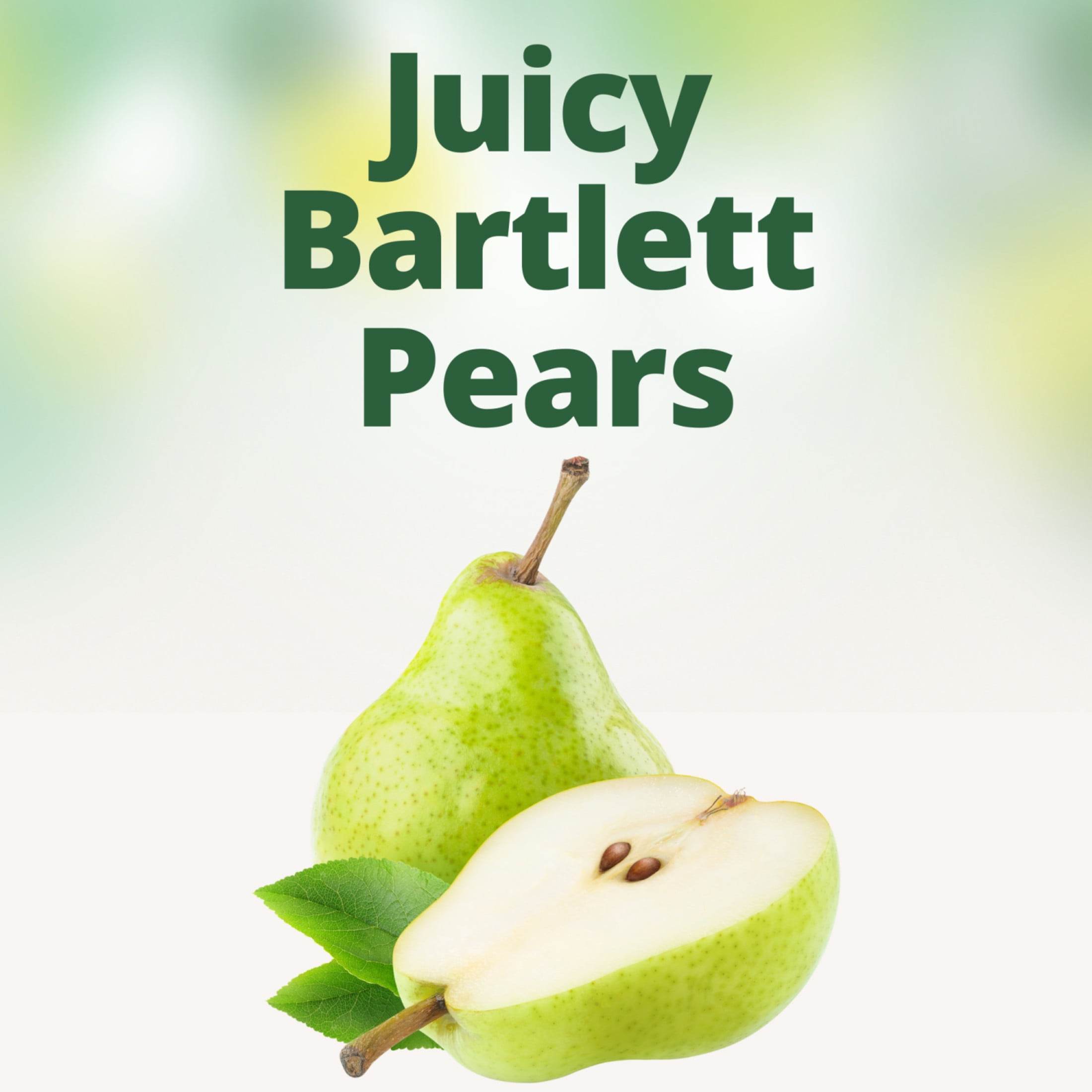 Del Monte Pear Halves in Heavy Syrup, 29 oz Can