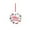 A, variant on Christmas Ornaments Personalize Shaped Embellishments Hanging Ornaments for Christmas Decoration