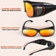 thumbnail image 3 of Lentes HD Vision Nocturna Negro Amarillo Unisex 2 Piezas UNIVERSOENLINEA, 3 of 7