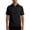 Black, variant on Men's Vintage Jacquard Knit Shirts Casual Short Sleeve Quarter Zip Collared Golf T-Shirts Summer Modern Fit Old Money Style Lightweight Breathable Beach Vacation Tops