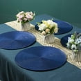 thumbnail image 4 of Knubmt Set of 4 Round Placemats 15 inch Heat Resistant Table Mats Non Slip Washable Place Mats for Dining Table, 4 of 6