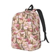 thumbnail image 2 of Yiaed Rose Flowers Print Backpack, Premium Laptop Backpack, Travel Backpack for Women, Lightweight Backpacks, Comfortable Back Pack-Small, 2 of 5