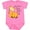 Raspberry, variant on Inktastic My Nana Loves Me Boys or Girls Baby Bodysuit