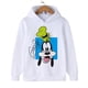 thumbnail image 1 of Sudadera con capucha de dibujos animados de Disney para niños y niñas, ropa de Manga bonita, Mickey y Minnie Mouse, Y2K, años 90, 1 of 4