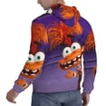thumbnail image 4 of Lsque inside out 2 Pattern Casual Men's Hoodie,Hooded Sweatshirt with Kangaroo Pocket,Pullover Hoodie-Large, 4 of 8
