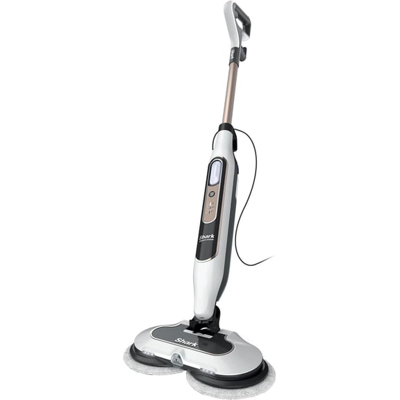 Pre-Owned Shark Steam & Scrub Scrubbing Steam Mop, Corded, Steam Blaster, Rotating Scrubbing Pads, 3 Steam Modes, S8201