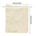 thumbnail image 2 of Xoxingysm Pure Cotton Mesh Bag Organic Cotton Mesh Bag Drawstring Bag Fruit Eco-Friendly Bag Cotton Storage Bag,Organic Cotton Mesh Bag Drawstring Drawstring Pocket Fruit Storage Bag, 2 of 2