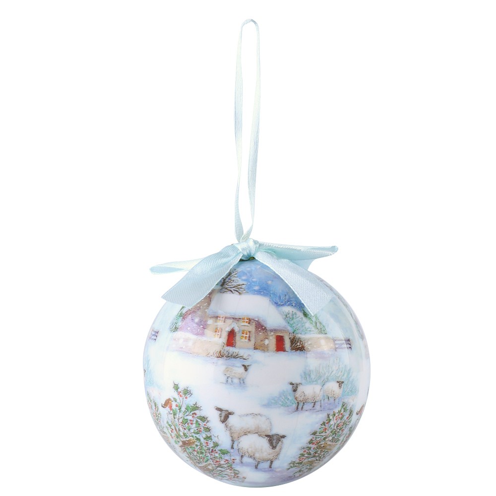Winter Wonderland Collection Christmas Ball Indoor Decorative Ornament