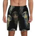 thumbnail image 3 of Uemuo Jellyfish Pattern Mens Swim Trunks Quick Dry Board Shorts with Mesh Lining, Stretch Beach Shorts Quick Dry No-Chafing Board Shorts-3X-Large, 3 of 9